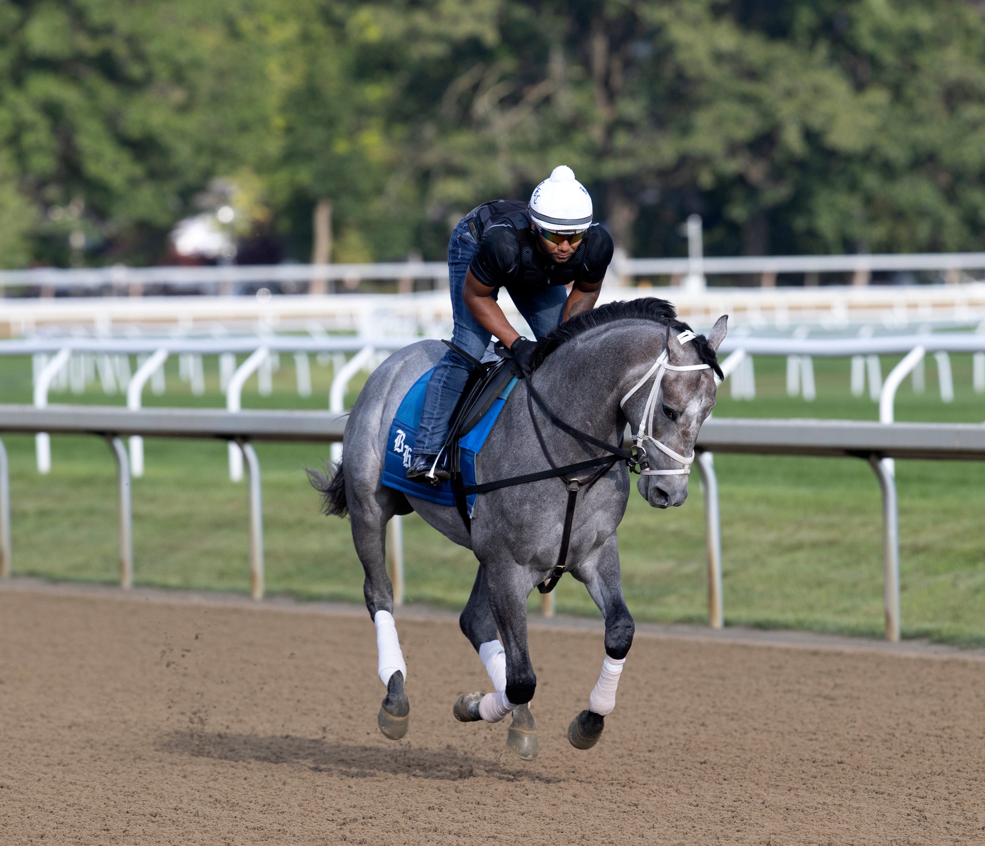 Hit Show adds blinkers as Oklahoma Derby favorite